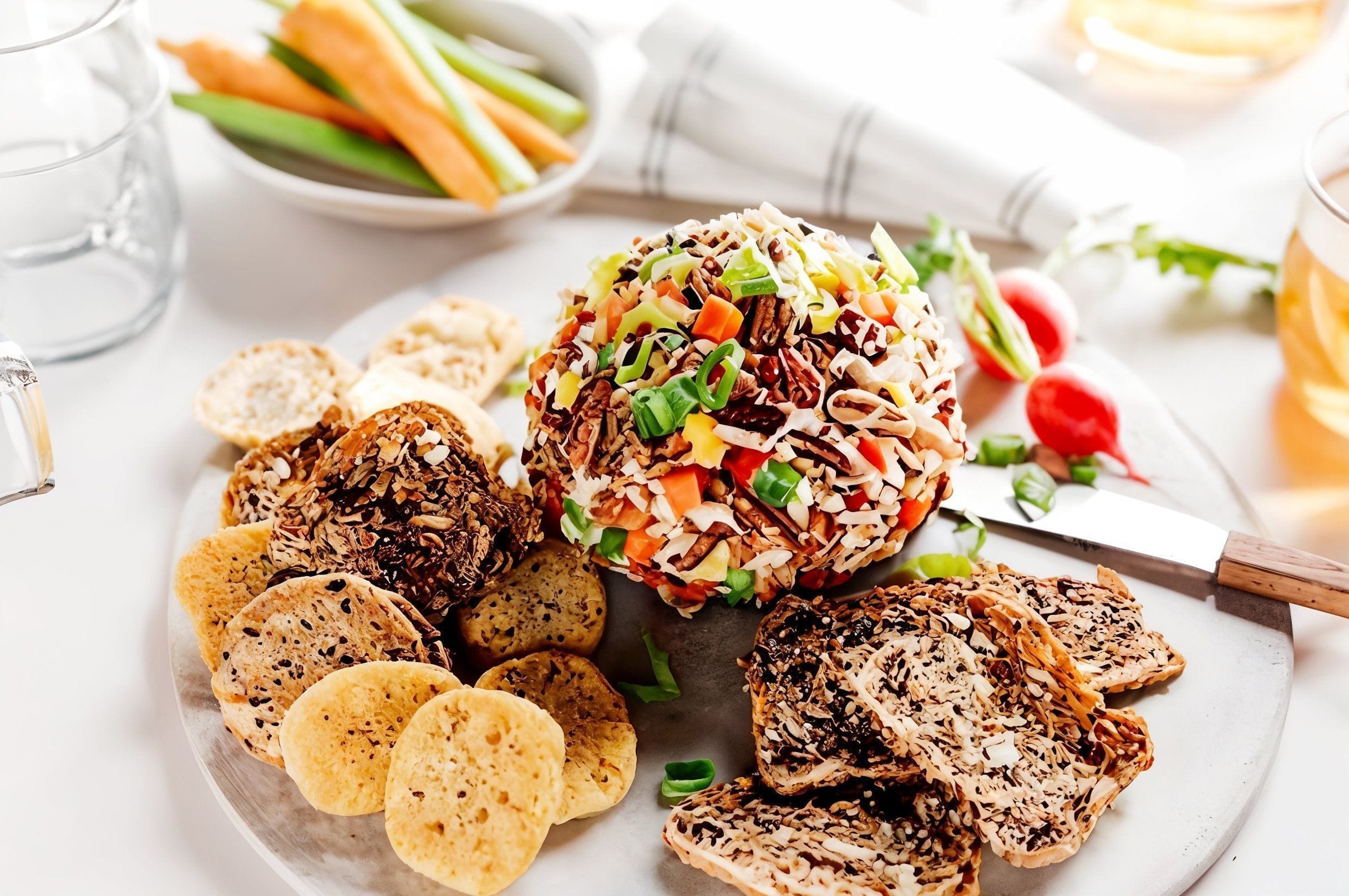 Pineapple Cheese Ball - Cheese Dip Recipe - Dole® Sunshine