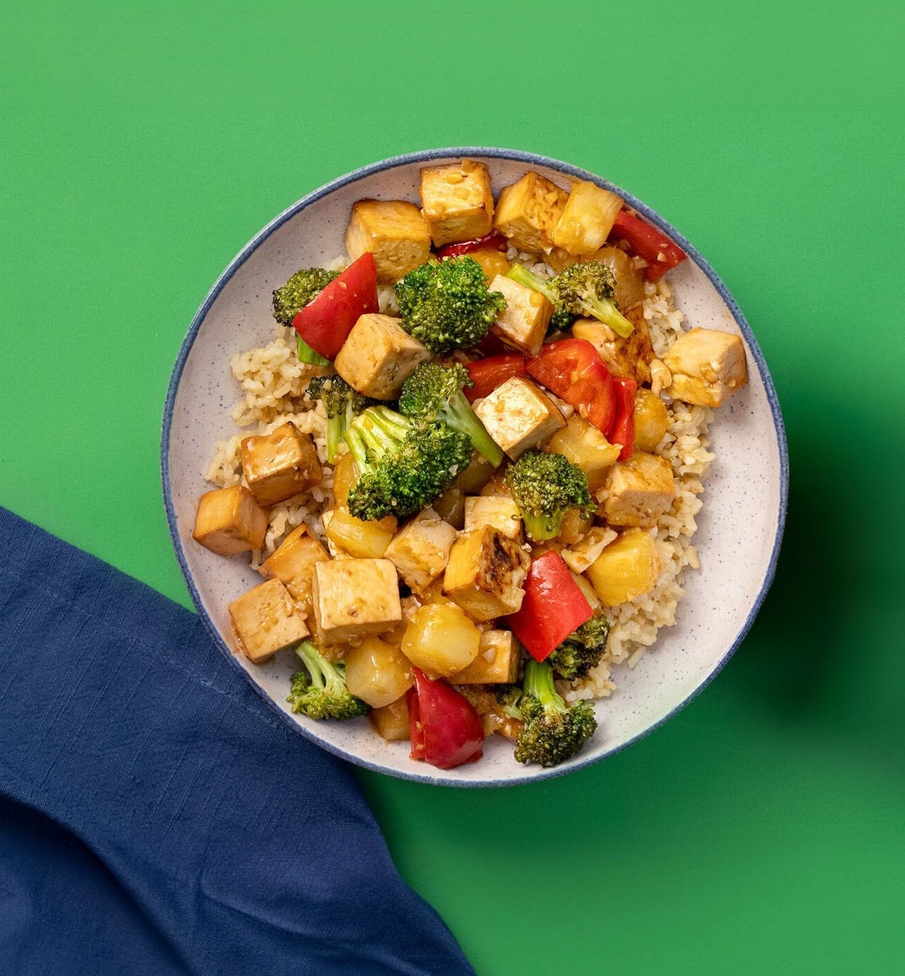 Teriyaki Tofu and Vegetable Stir Fry - Dole® Sunshine