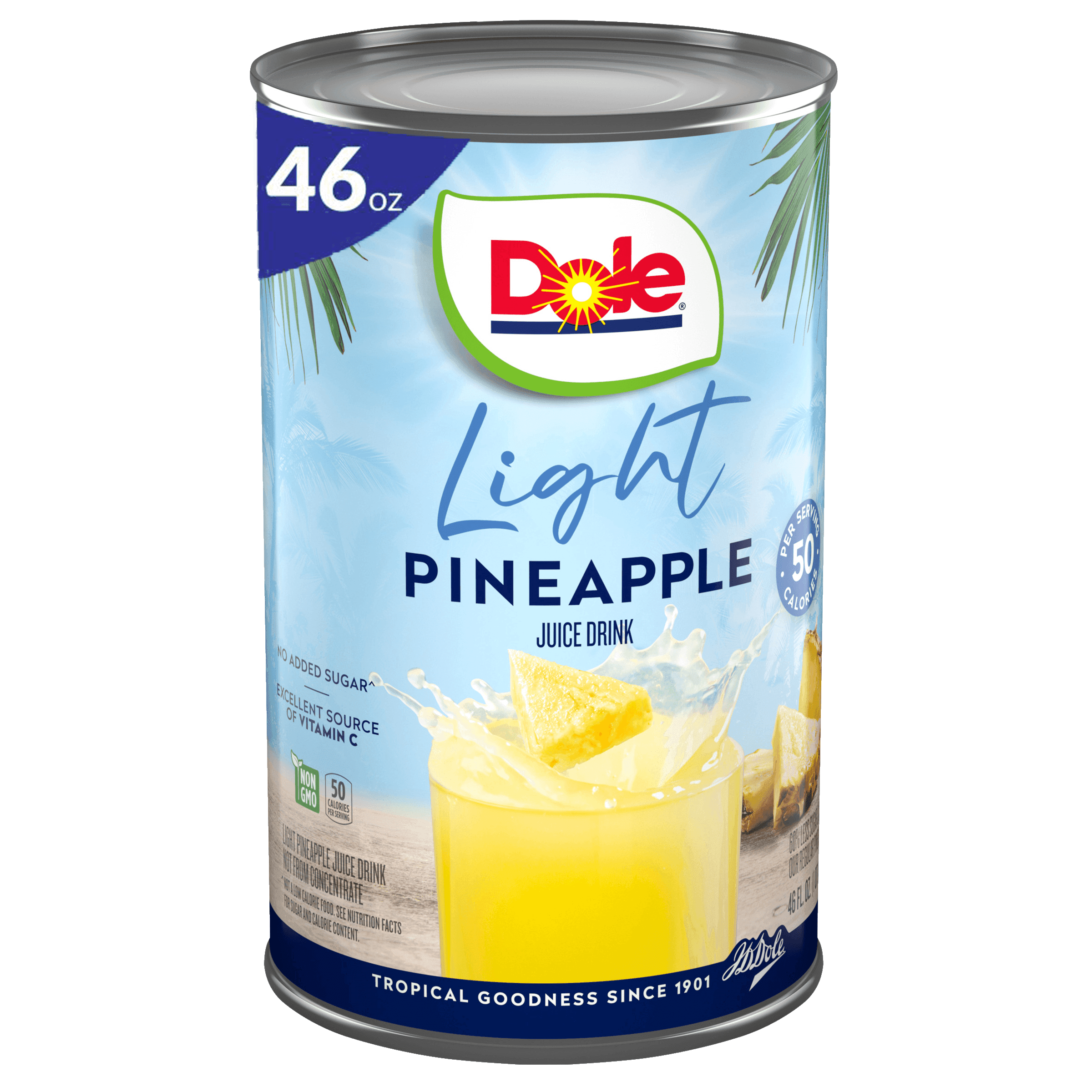 Light Pineapple Juice Drink 46 floz - Dole® Sunshine