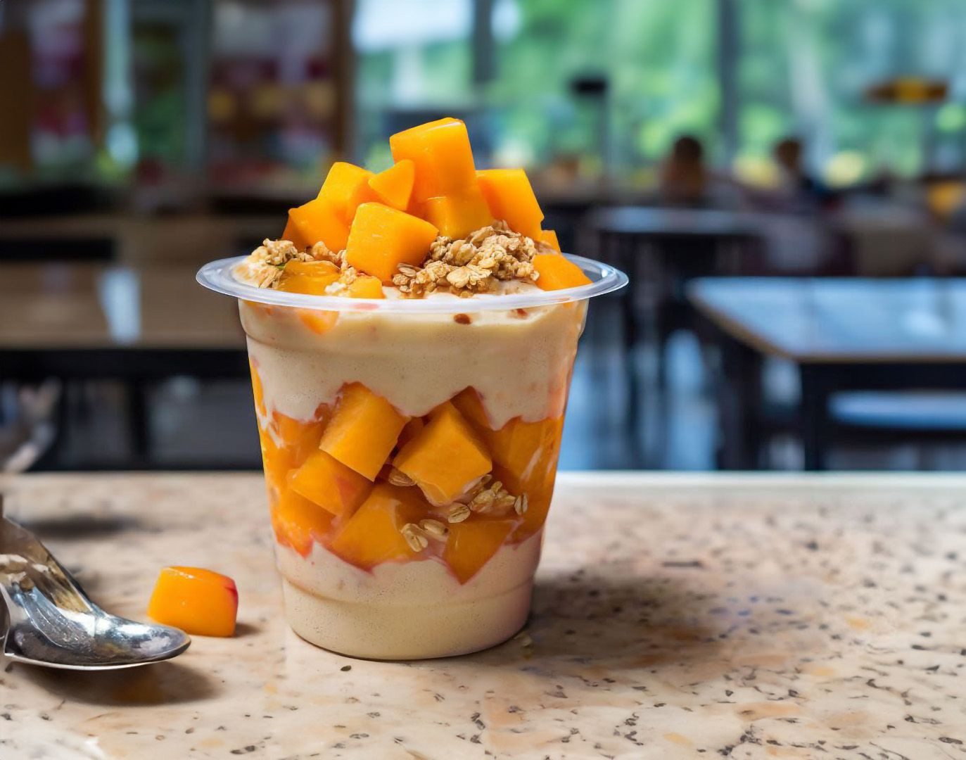 Pumpkin Spice Peach Parfait - Dole® Sunshine