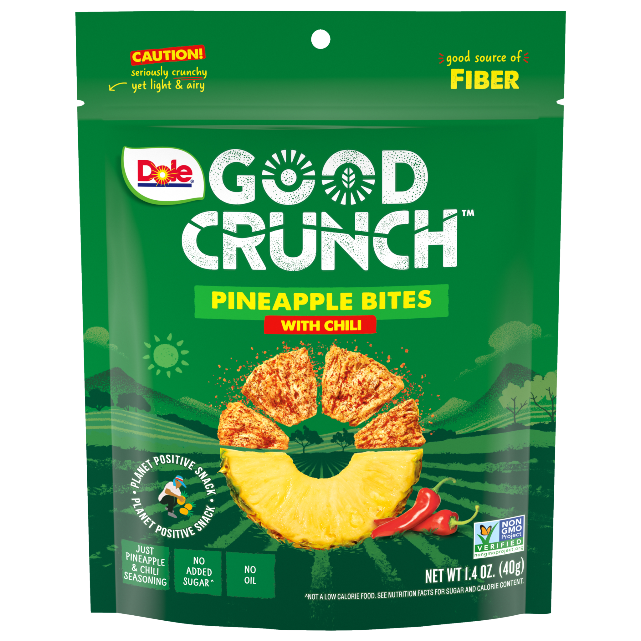 Dole® Good Crunch™ Chili Pineapple Bites: Spicy Tidbits - Dole