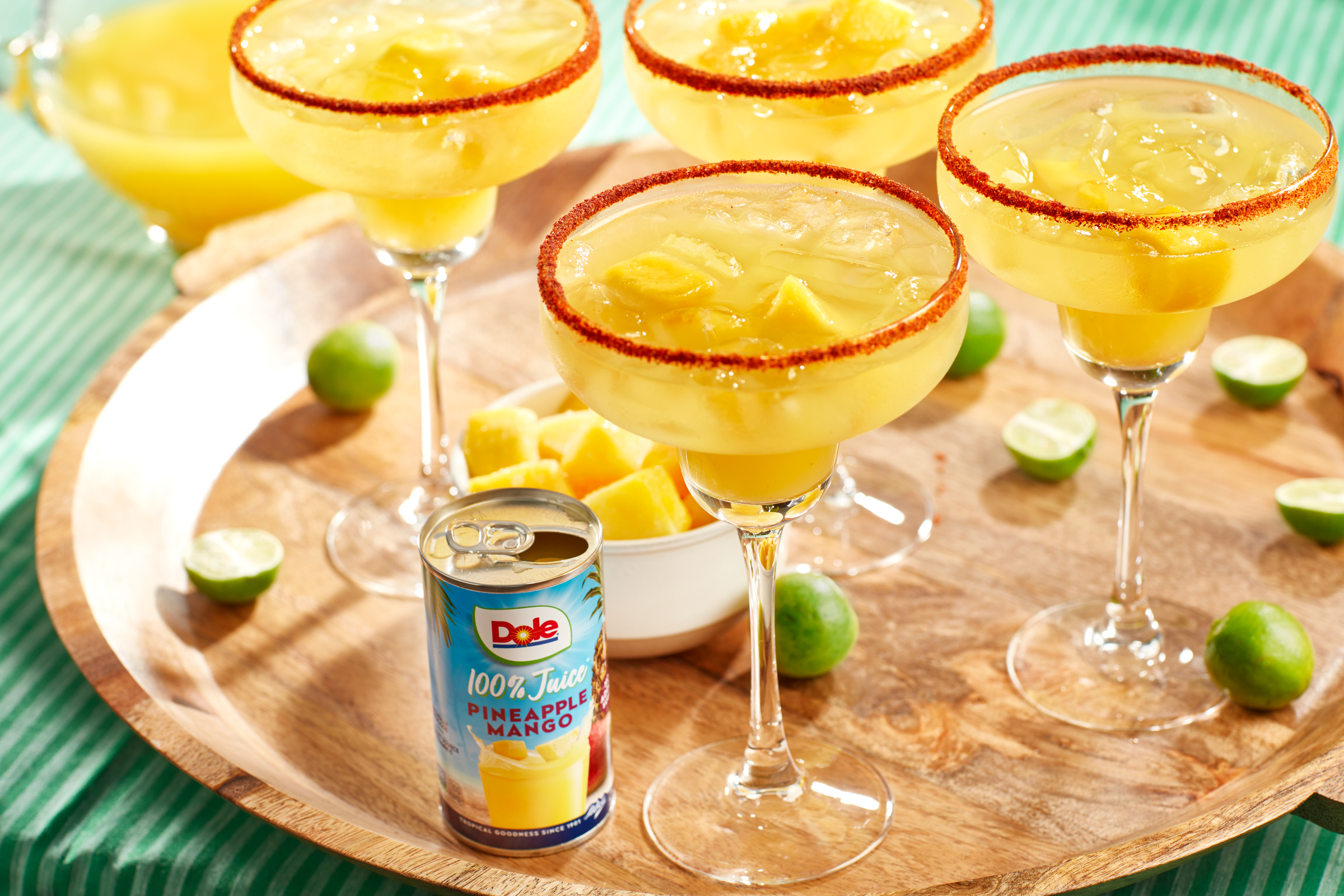 Pineapple Mango Margarita Cocktail Recipe - Dole® Sunshine