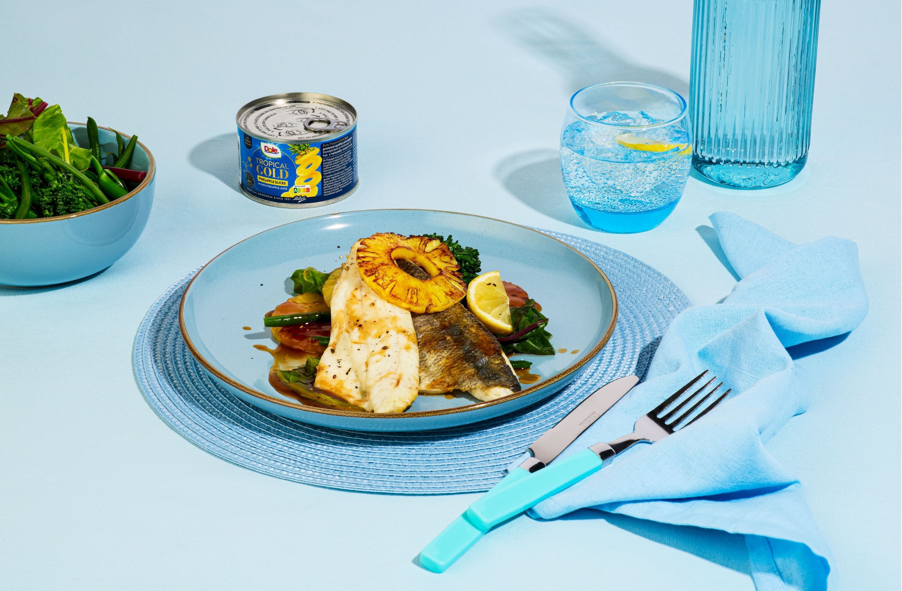 Pineapple Fish with Soy Drizzle - Dole® Sunshine