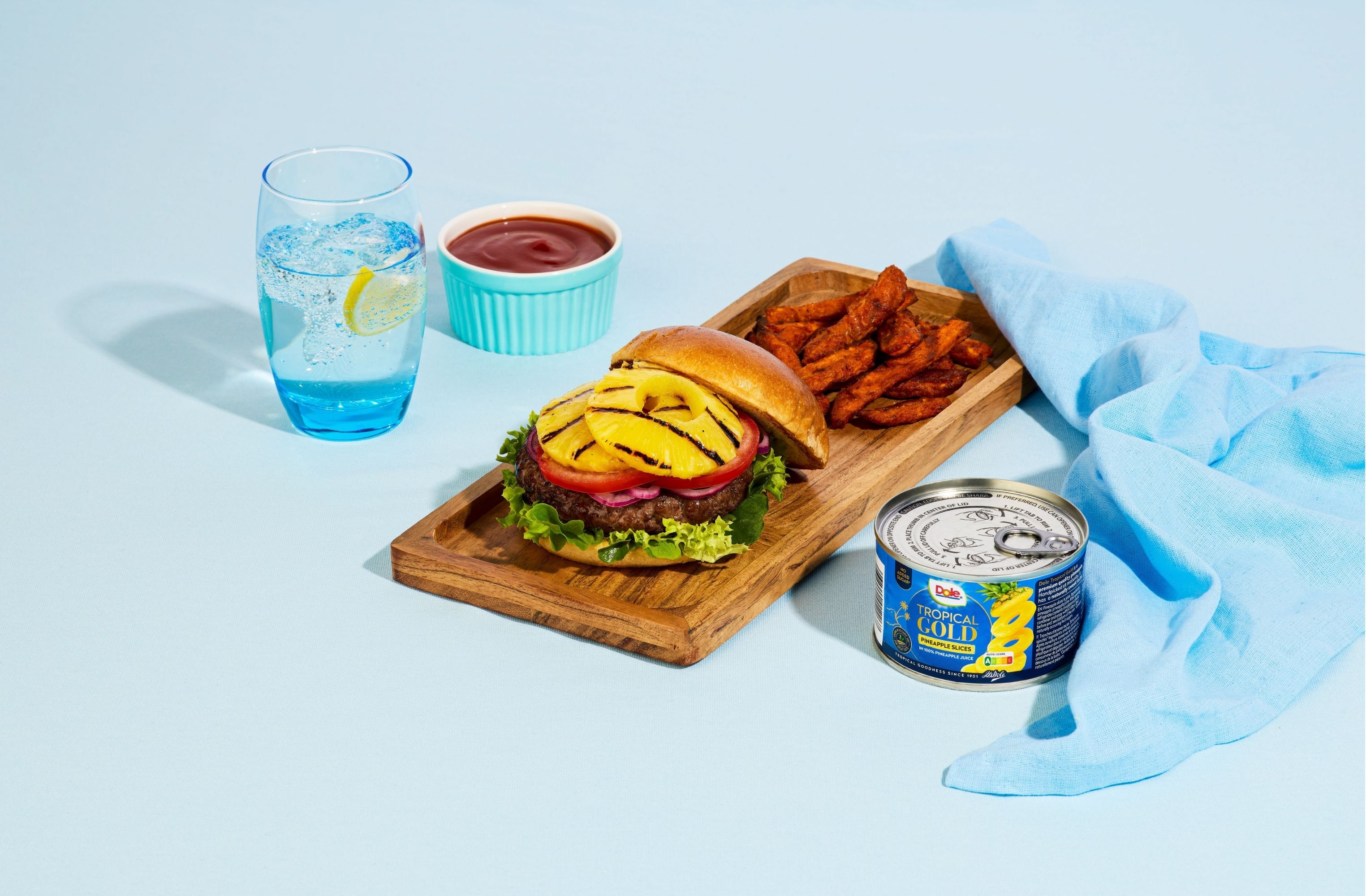 Pineapple BBQ Burger - Dole® Sunshine